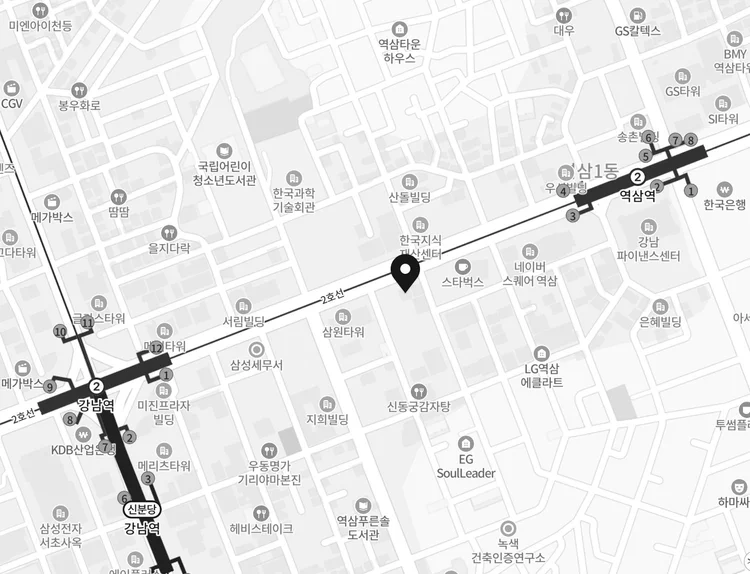 Simplifier office location map, Seoul